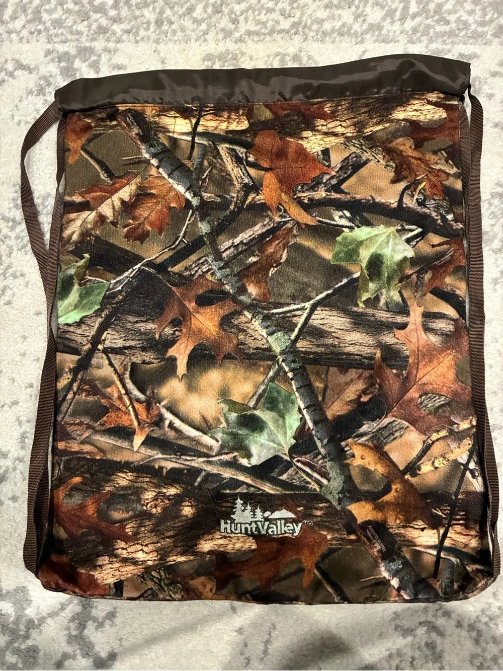 Ford Motors Camo Drawstring Backpack